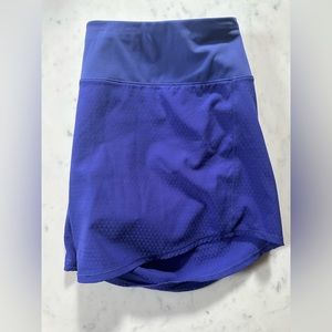 Oiselle running shorts. 6” inseam.